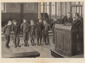 Toeing the Line, kohtaus yhdessä Lontoon Board Schoolista